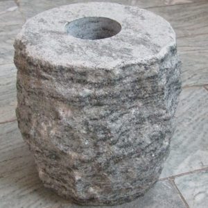 Granitvase rund