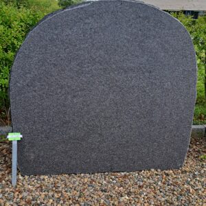 Nr. 06 Sort Svensk klippesten, brændt forside